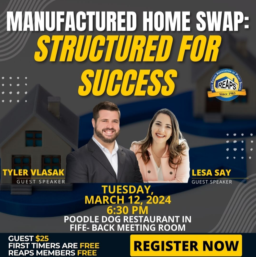 Manufactured Home Swap "Mani Flipping" Manufacture Home Rep & Hard